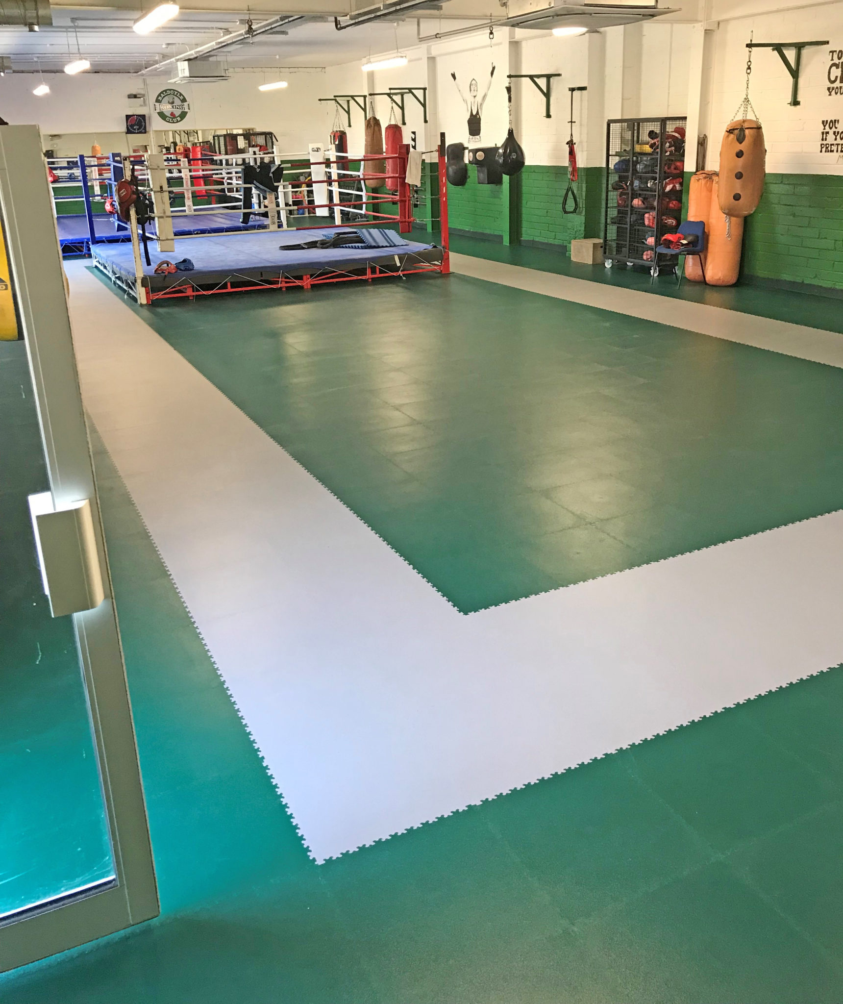 Gym Flooring Tiles For Commercial & Home RTek Manufacturing